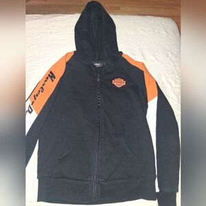 Harley-Davidson Womens Full Zip Hoodie Size Small.